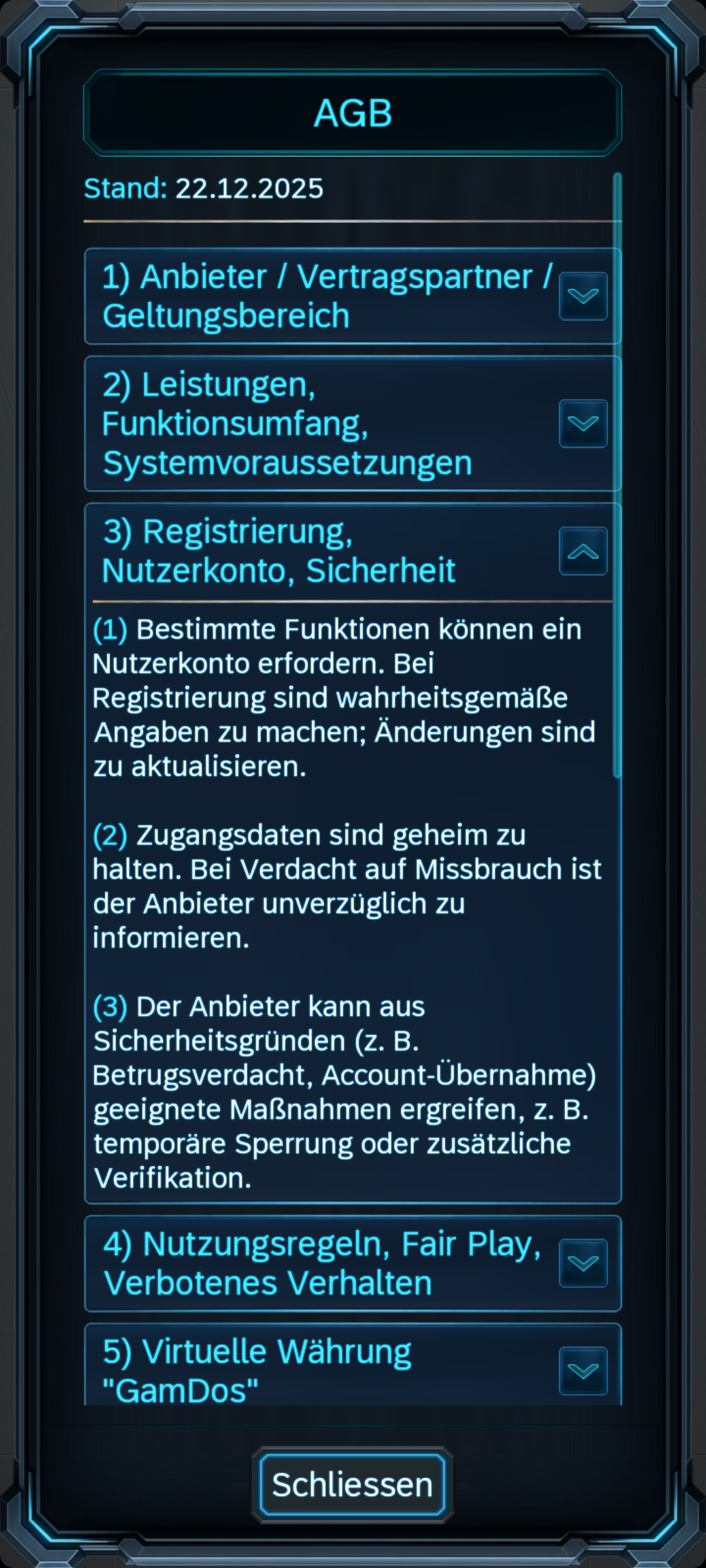Datenschutz